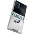 NFL Philadelphia Eagles White Striped Galaxy A71 5G Clear Case