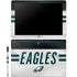 NFL Philadelphia Eagles White Striped Galaxy Book 12in Skin