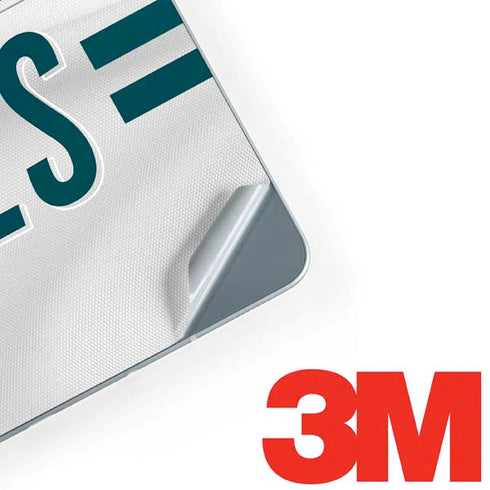 NFL Philadelphia Eagles White Striped Galaxy Book 12in Skin