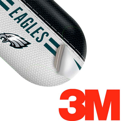NFL Philadelphia Eagles White Striped Galaxy Buds Plus Skin