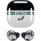 NFL Philadelphia Eagles White Striped Galaxy Buds Pro Skin