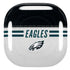 NFL Philadelphia Eagles White Striped Galaxy Buds Pro Skin