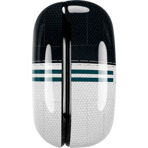 NFL Philadelphia Eagles White Striped Galaxy Buds Pro Skin