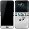 NFL Philadelphia Eagles White Striped Galaxy J3 Skin