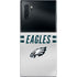 NFL Philadelphia Eagles White Striped Galaxy Note 10 Plus Skin