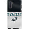NFL Philadelphia Eagles White Striped Galaxy Note 10 Pro Case
