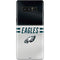 NFL Philadelphia Eagles White Striped Galaxy Note 8 Skin
