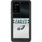 NFL Philadelphia Eagles White Striped Galaxy Note20 5G Waterproof Case