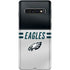 NFL Philadelphia Eagles White Striped Galaxy S10 Skin