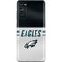 NFL Philadelphia Eagles White Striped Galaxy S20 Fan Edition Skin