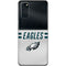 NFL Philadelphia Eagles White Striped Galaxy S20 Skin