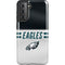 NFL Philadelphia Eagles White Striped Galaxy S21 5G Pro Case