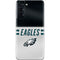 NFL Philadelphia Eagles White Striped Galaxy S21 5G Skin