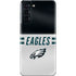 NFL Philadelphia Eagles White Striped Galaxy S21 5G Skin