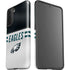 NFL Philadelphia Eagles White Striped Galaxy S21 FE Pro Case