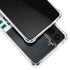 NFL Philadelphia Eagles White Striped Galaxy S21 Plus 5G Clear Case