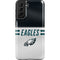 NFL Philadelphia Eagles White Striped Galaxy S21 Plus 5G Pro Case