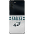 NFL Philadelphia Eagles White Striped Galaxy S21 Plus 5G Skin