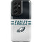 NFL Philadelphia Eagles White Striped Galaxy S21 Ultra 5G Pro Case