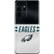 NFL Philadelphia Eagles White Striped Galaxy S21 Ultra 5G Skin