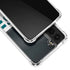 NFL Philadelphia Eagles White Striped Galaxy S22 Plus Clear Case