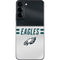 NFL Philadelphia Eagles White Striped Galaxy S22 Plus Skin