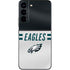 NFL Philadelphia Eagles White Striped Galaxy S22 Skin