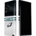 NFL Philadelphia Eagles White Striped Galaxy S22 Ultra Pro Case