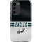 NFL Philadelphia Eagles White Striped Galaxy S23 Plus Pro Case