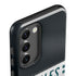 NFL Philadelphia Eagles White Striped Galaxy S23 Plus Pro Case
