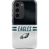 NFL Philadelphia Eagles White Striped Galaxy S23 Pro Case