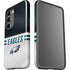 NFL Philadelphia Eagles White Striped Galaxy S23 Pro Case
