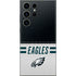 NFL Philadelphia Eagles White Striped Galaxy S23 Ultra Skin