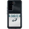 NFL Philadelphia Eagles White Striped Galaxy S23 Waterproof Case