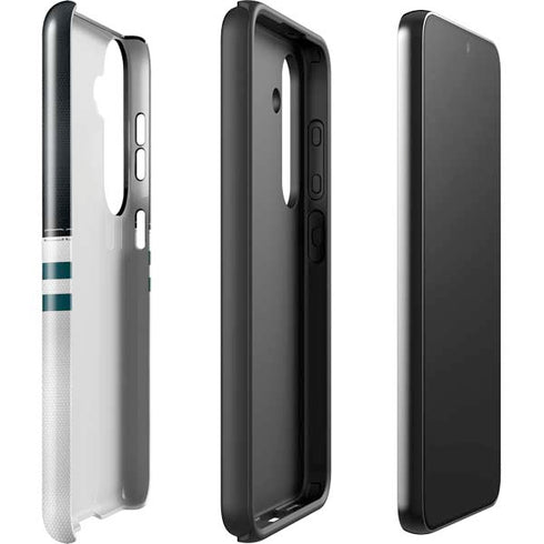 NFL Philadelphia Eagles White Striped Galaxy S24 Plus Impact Case