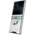 NFL Philadelphia Eagles White Striped Galaxy S24 Ultra Clear Case