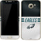 NFL Philadelphia Eagles White Striped Galaxy S7 Edge Skin