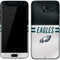 NFL Philadelphia Eagles White Striped Galaxy S7 Skin
