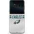 NFL Philadelphia Eagles White Striped Galaxy S8 Plus Skin