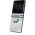 NFL Philadelphia Eagles White Striped Galaxy S9 Plus Skin