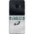 NFL Philadelphia Eagles White Striped Galaxy S9 Skin