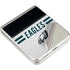 NFL Philadelphia Eagles White Striped Galaxy Z Flip3 5G Skin
