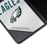 NFL Philadelphia Eagles White Striped Galaxy Z Fold4 5G Skin