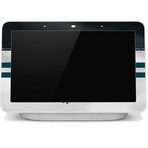 NFL Philadelphia Eagles White Striped Google Home Hub Skin