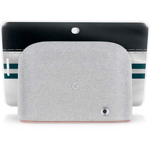 NFL Philadelphia Eagles White Striped Google Home Hub Skin