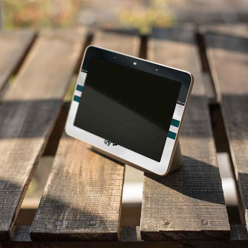 NFL Philadelphia Eagles White Striped Google Home Hub Skin