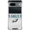 NFL Philadelphia Eagles White Striped Google Pixel 8 Clear Case