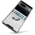 NFL Philadelphia Eagles White Striped Google Pixel 8 Clear Case