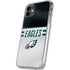 NFL Philadelphia Eagles White Striped iPhone 11 Clear Case