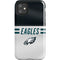 NFL Philadelphia Eagles White Striped iPhone 11 Impact Case
